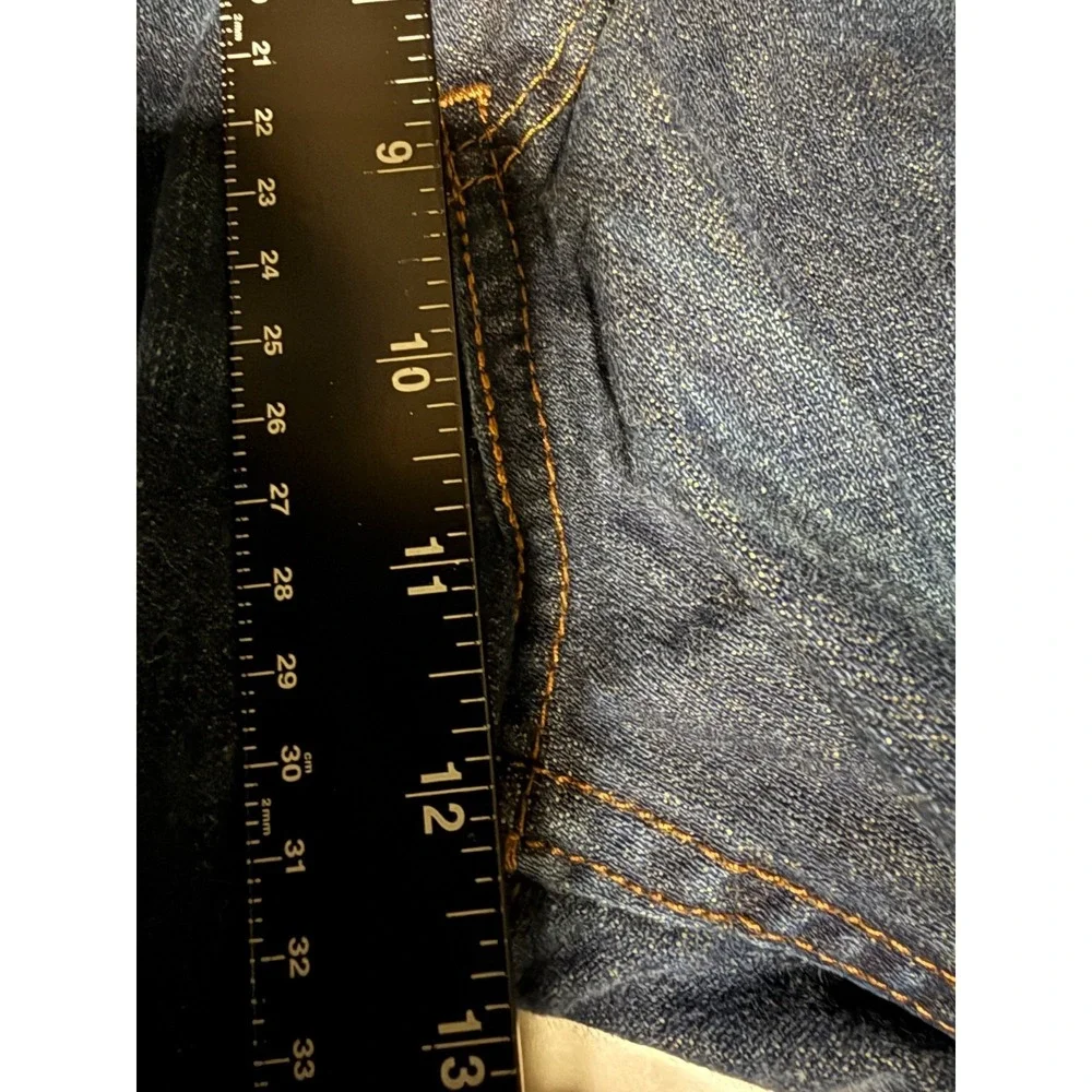 Levi's 569 Loose Straight Jeans Mens W38 L32 Dark Wash Denim